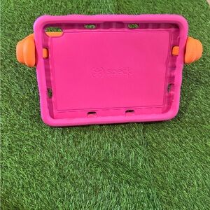 Speck Vibrant Pink iPad Case with Orange Accents